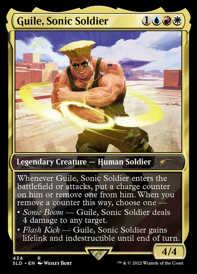 Guile, Sonic Soldier [Secret Lair Drop Series] | Rock City Comics