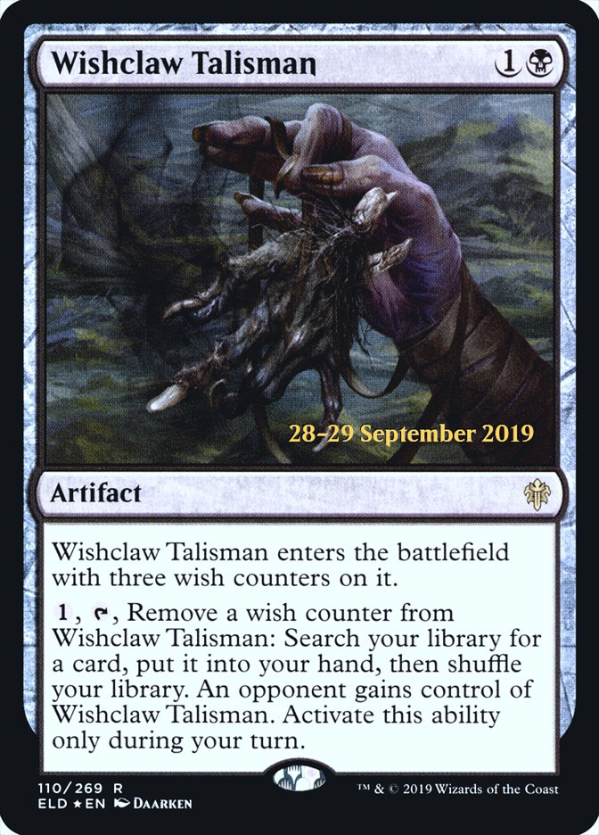 Wishclaw Talisman [Throne of Eldraine Prerelease Promos] | Rock City Comics