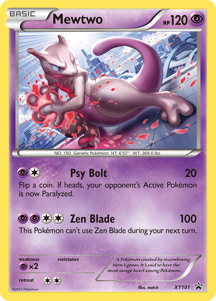 Mewtwo (XY101) [XY: Black Star Promos] | Rock City Comics