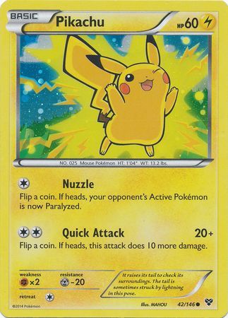 Pikachu (42/146) (2014 Movie Promo) [Miscellaneous Cards] | Rock City Comics