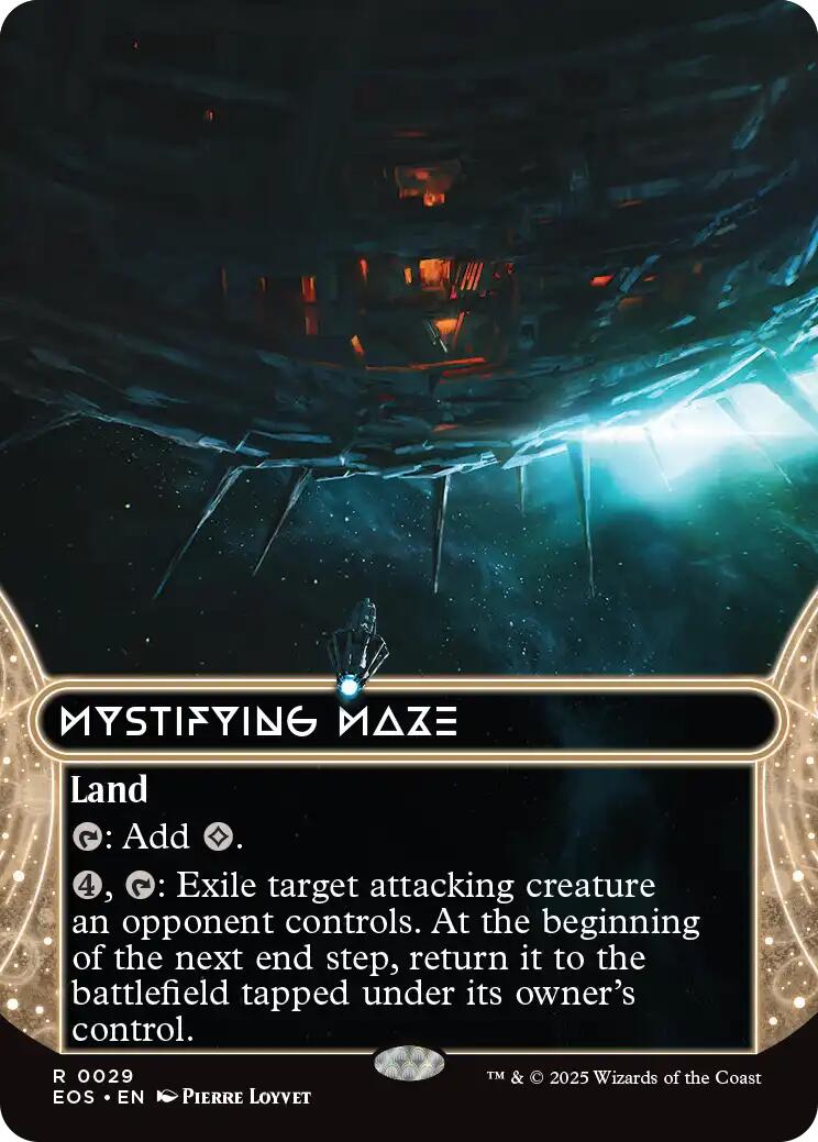 Mystifying Maze (0029) (Borderless) [Edge of Eternities: Stellar Sights] | Rock City Comics