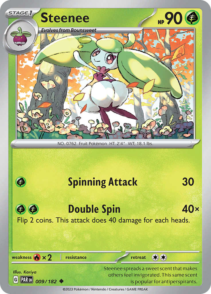 Steenee (009/182) [Scarlet & Violet: Paradox Rift] | Rock City Comics