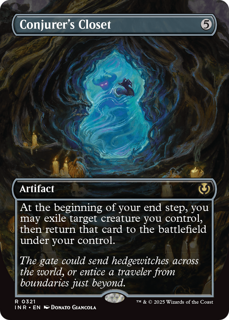Conjurer's Closet (Borderless) [Innistrad Remastered] | Rock City Comics