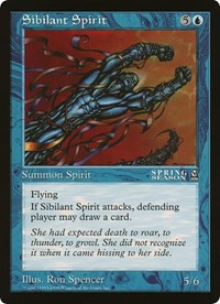 Sibilant Spirit (Oversized) [Oversize Cards] | Rock City Comics