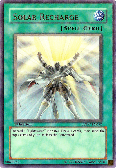 Solar Recharge [LODT-EN052] Ultra Rare | Rock City Comics