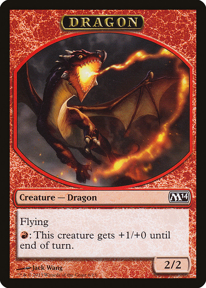 Dragon Token [Magic 2014 Tokens] | Rock City Comics