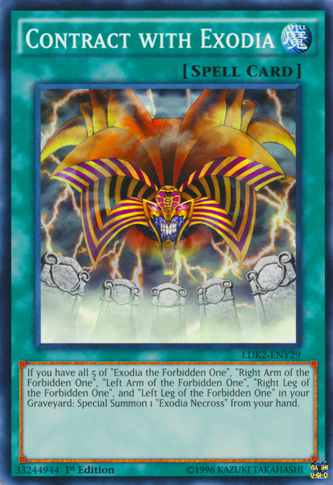 Contract with Exodia [LDK2-ENY29] Common | Rock City Comics