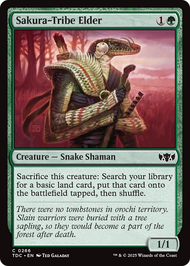 Sakura-Tribe Elder [Tarkir: Dragonstorm Commander] | Rock City Comics