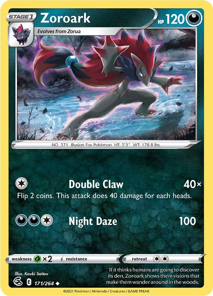 Zoroark (171/264) [Sword & Shield: Fusion Strike] | Rock City Comics