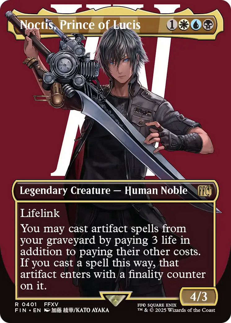 Noctis, Prince of Lucis (Borderless) [FINAL FANTASY] | Rock City Comics