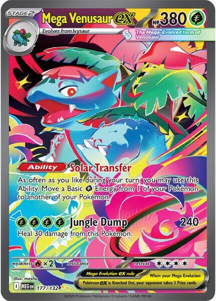 Mega Venusaur ex (177/132) [Mega Evolution: Base Set] | Rock City Comics