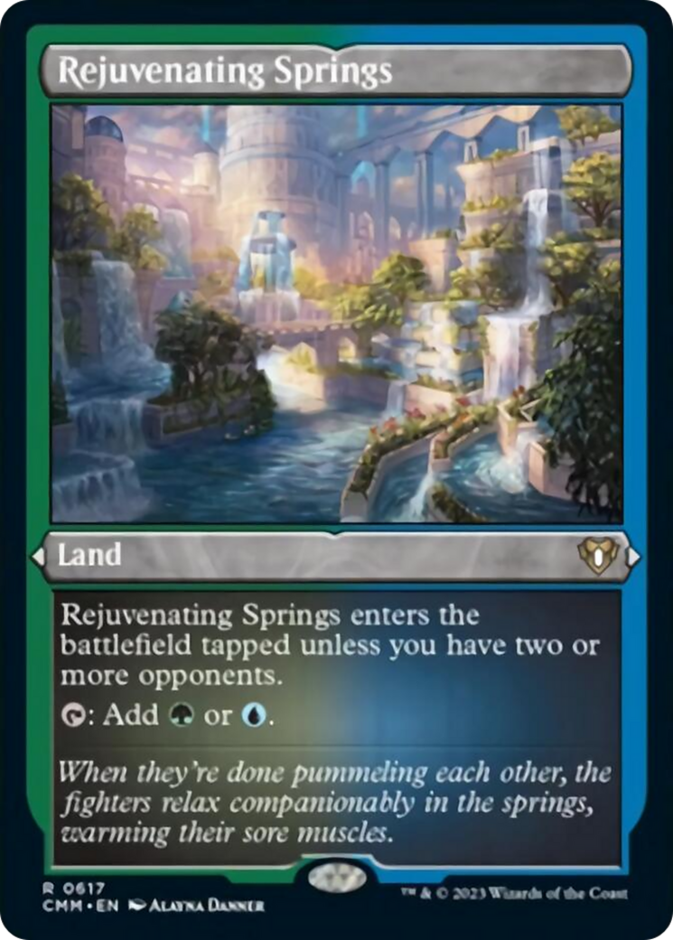 Rejuvenating Springs (Foil Etched) [Commander Masters] | Rock City Comics