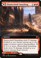 Shatterskull Smashing // Shatterskull, the Hammer Pass (Extended Art) [Zendikar Rising] | Rock City Comics