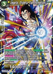 Vegeta, Prideful Transformation (Event Pack 08) (BT10-105) [Tournament Promotion Cards] | Rock City Comics