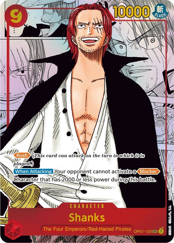 Shanks (Parallel) (Alternate Art) [Romance Dawn] | Rock City Comics