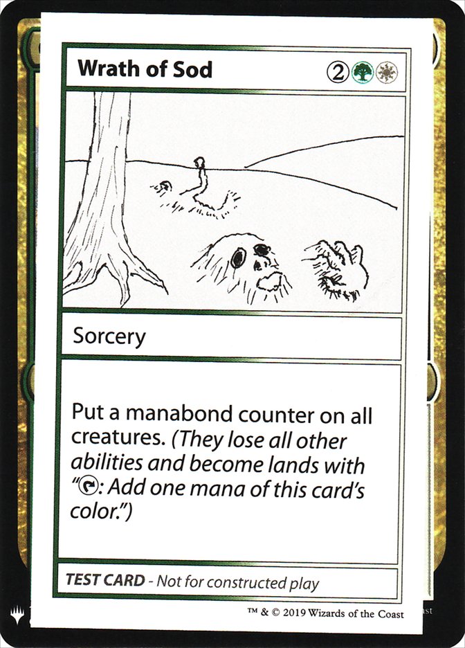 Wrath of Sod [Mystery Booster Playtest Cards] | Rock City Comics