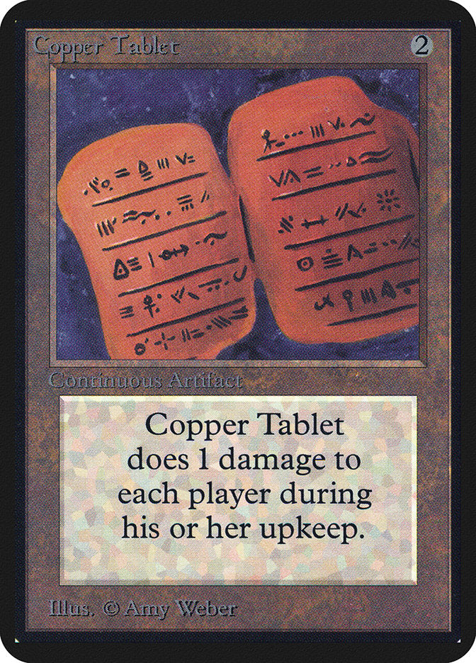 Copper Tablet [Alpha Edition] | Rock City Comics