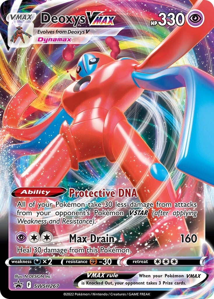 Deoxys VMAX (SWSH267) [Sword & Shield: Black Star Promos] | Rock City Comics