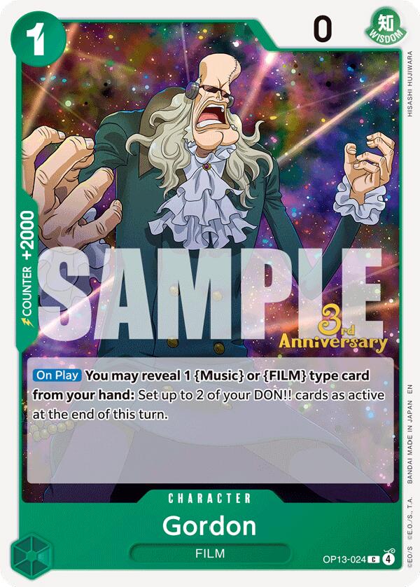 Gordon [Carrying On His Will: 3rd Anniversary Tournament Cards] | Rock City Comics