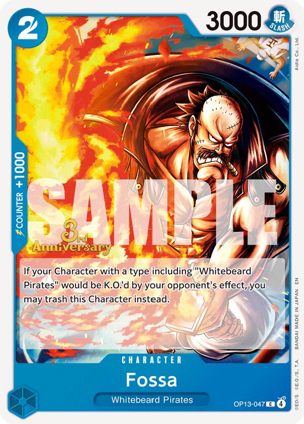Fossa [Carrying On His Will: 3rd Anniversary Tournament Cards] | Rock City Comics