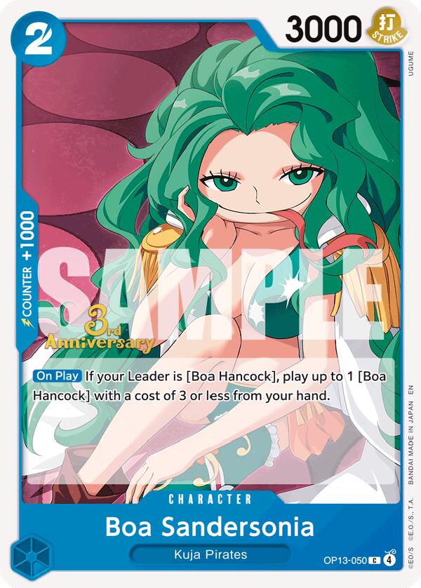 Boa Sandersonia [Carrying On His Will: 3rd Anniversary Tournament Cards] | Rock City Comics