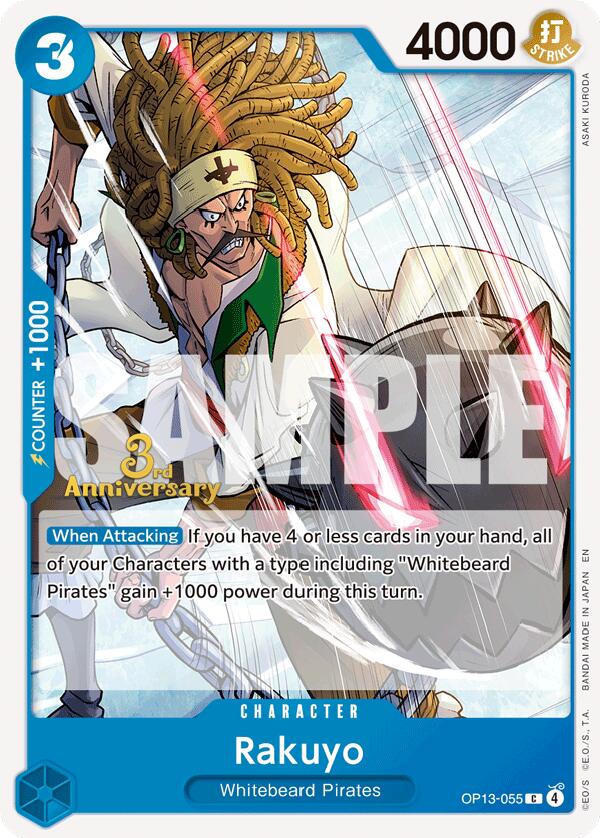 Rakuyo [Carrying On His Will: 3rd Anniversary Tournament Cards] | Rock City Comics