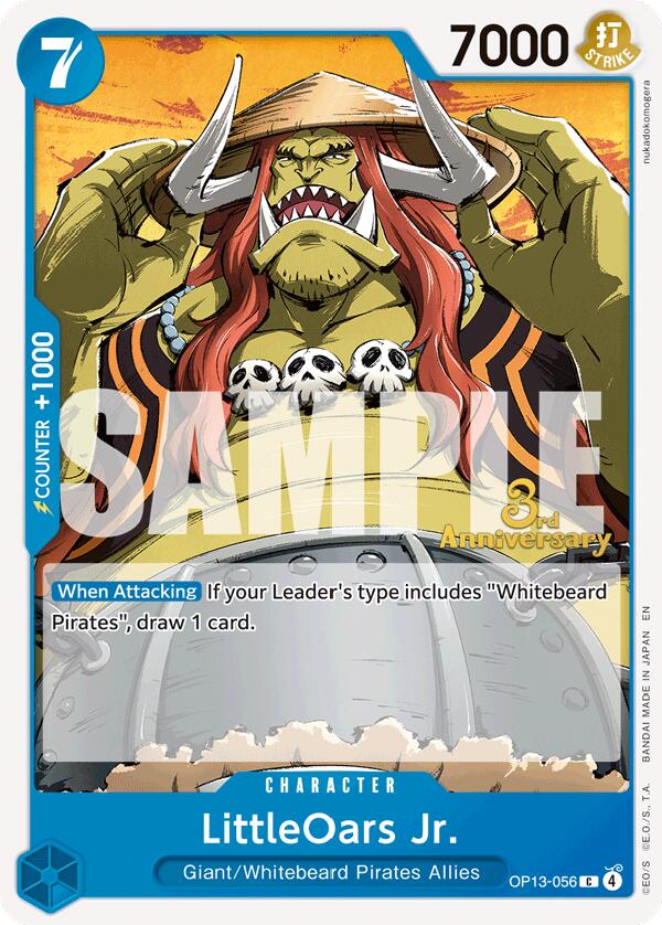 LittleOars Jr. [Carrying On His Will: 3rd Anniversary Tournament Cards] | Rock City Comics