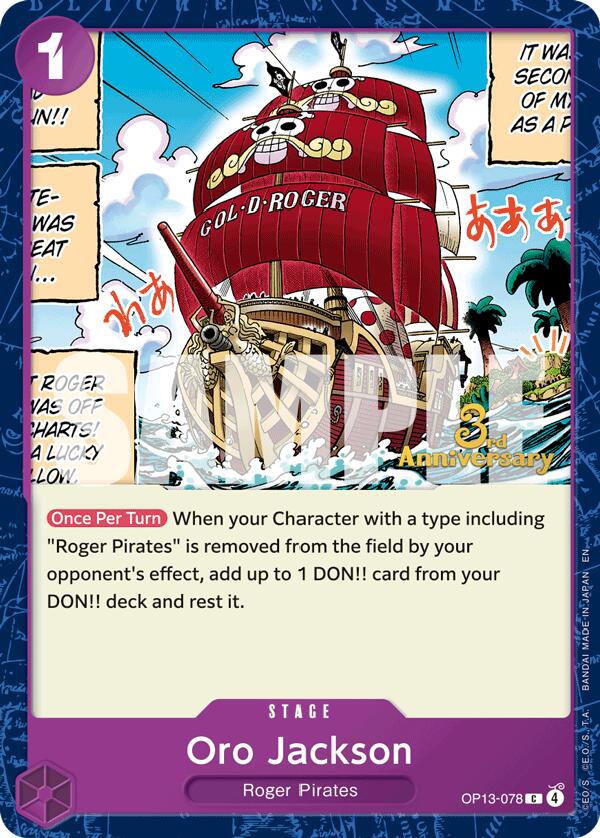 Oro Jackson [Carrying On His Will: 3rd Anniversary Tournament Cards] | Rock City Comics
