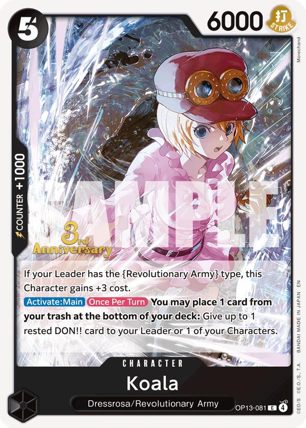 Koala [Carrying On His Will: 3rd Anniversary Tournament Cards] | Rock City Comics