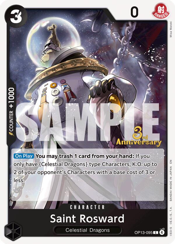 Saint Rosward [Carrying On His Will: 3rd Anniversary Tournament Cards] | Rock City Comics