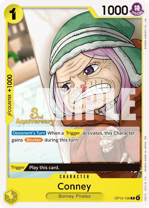 Conney [Carrying On His Will: 3rd Anniversary Tournament Cards] | Rock City Comics