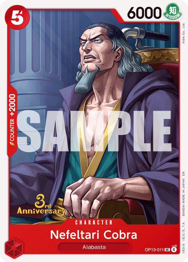 Nefeltari Cobra [Carrying On His Will: 3rd Anniversary Tournament Cards] | Rock City Comics