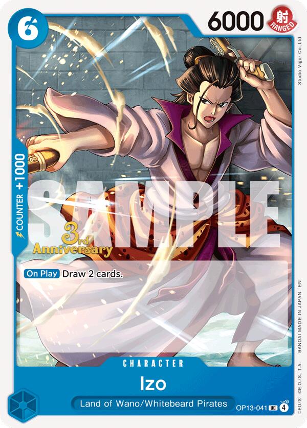 Izo [Carrying On His Will: 3rd Anniversary Tournament Cards] | Rock City Comics