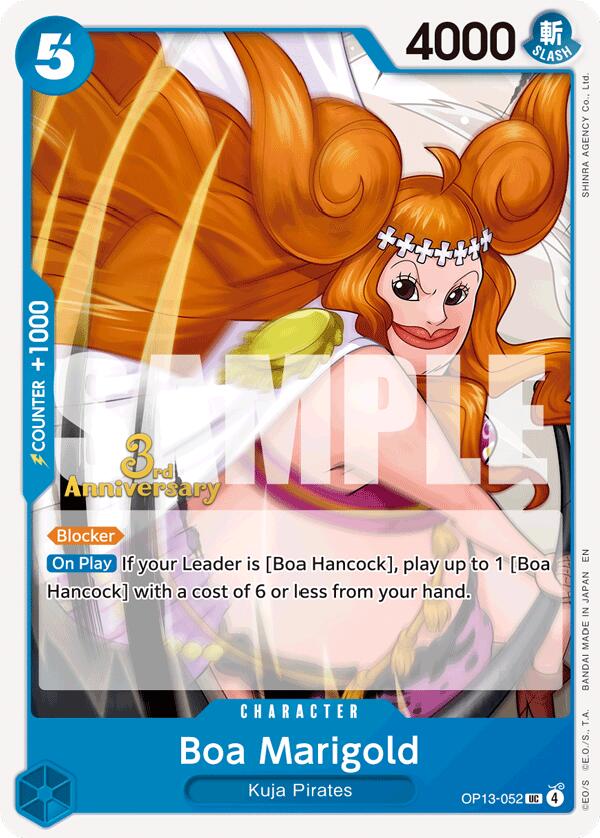 Boa Marigold [Carrying On His Will: 3rd Anniversary Tournament Cards] | Rock City Comics