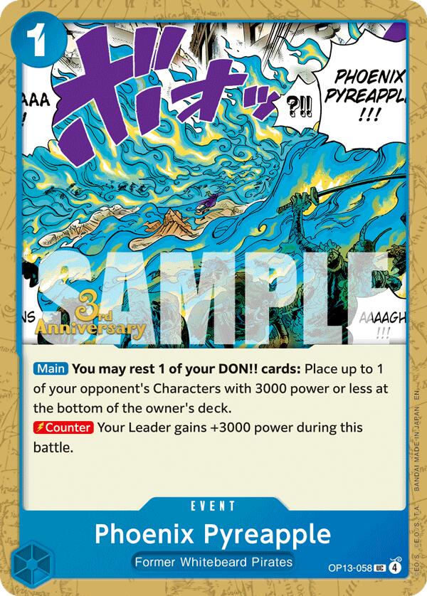 Phoenix Pyreapple [Carrying On His Will: 3rd Anniversary Tournament Cards] | Rock City Comics