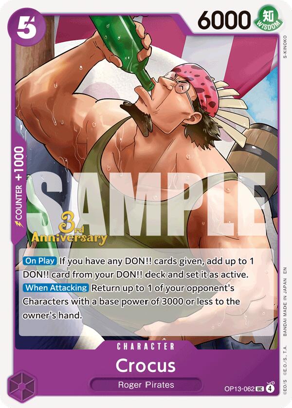 Crocus [Carrying On His Will: 3rd Anniversary Tournament Cards] | Rock City Comics