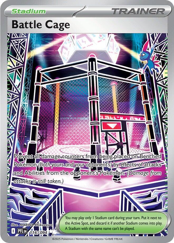 Battle Cage (116/094) [Mega Evolution: Phantasmal Flames] | Rock City Comics