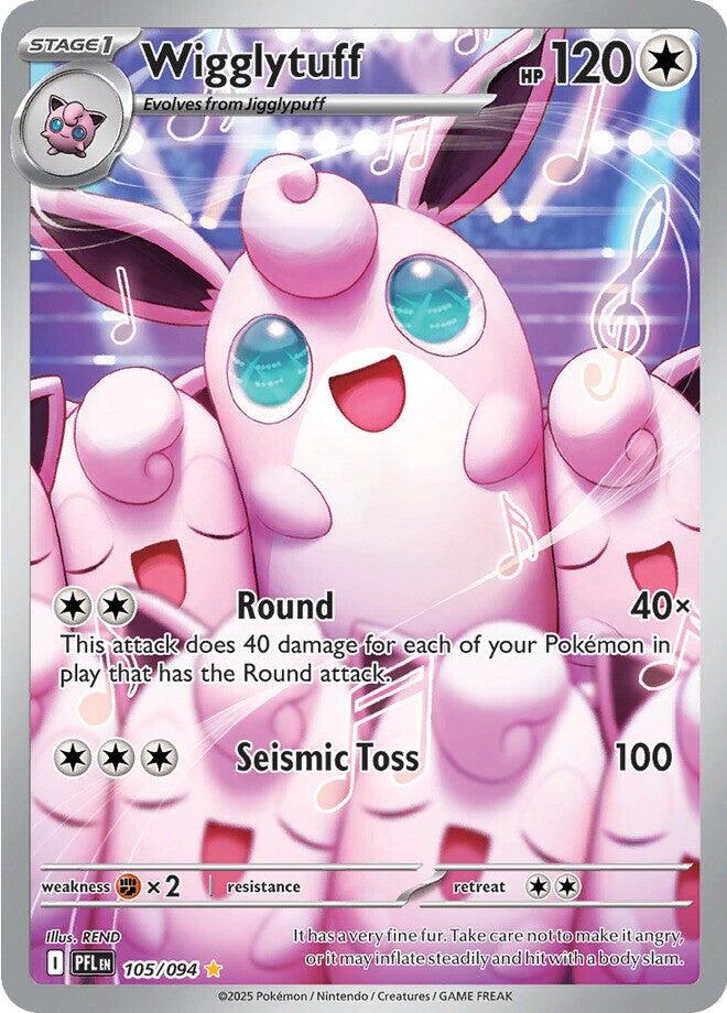 Wigglytuff (105/094) [Mega Evolution: Phantasmal Flames] | Rock City Comics