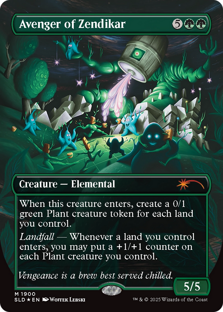Avenger of Zendikar (Double Rainbow Foil) [Secret Lair Drop Series] | Rock City Comics