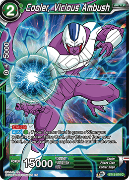 Cooler, Vicious Ambush (Common) (BT13-074) [Supreme Rivalry] | Rock City Comics