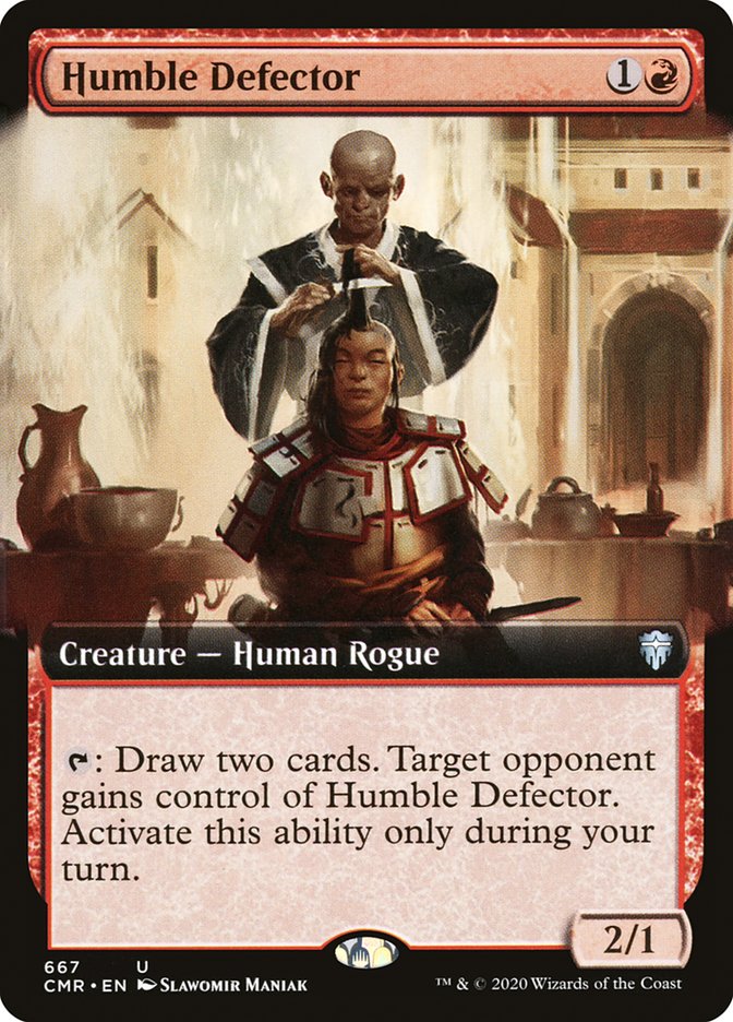 Humble Defector (Extended Art) [Commander Legends] | Rock City Comics