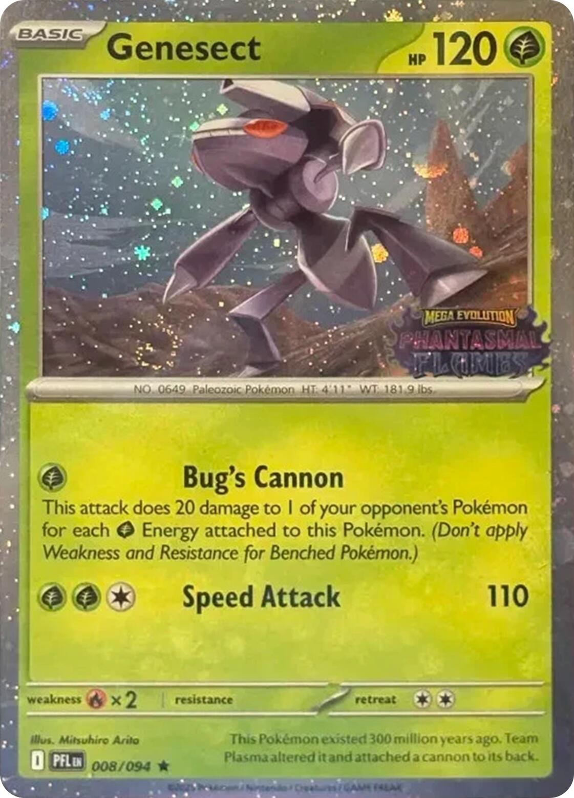 Genesect (008/094) (Cosmos Holo) (Best Buy Exclusive) [Miscellaneous Cards] | Rock City Comics