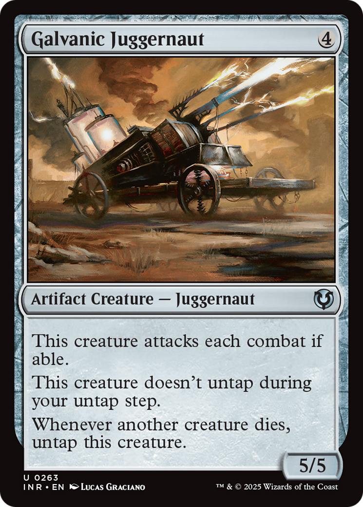 Galvanic Juggernaut [Innistrad Remastered] | Rock City Comics