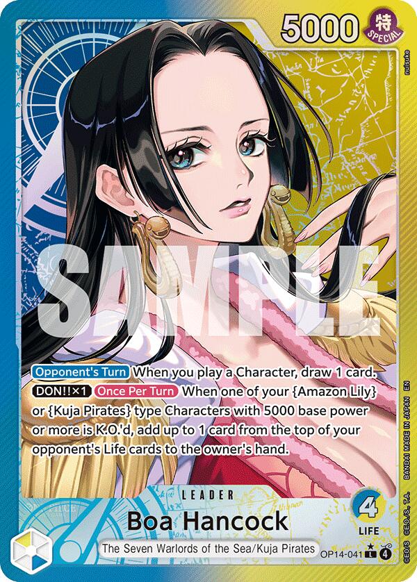Boa Hancock (OP14-041) (Alternate Art) [The Azure Sea's Seven] | Rock City Comics