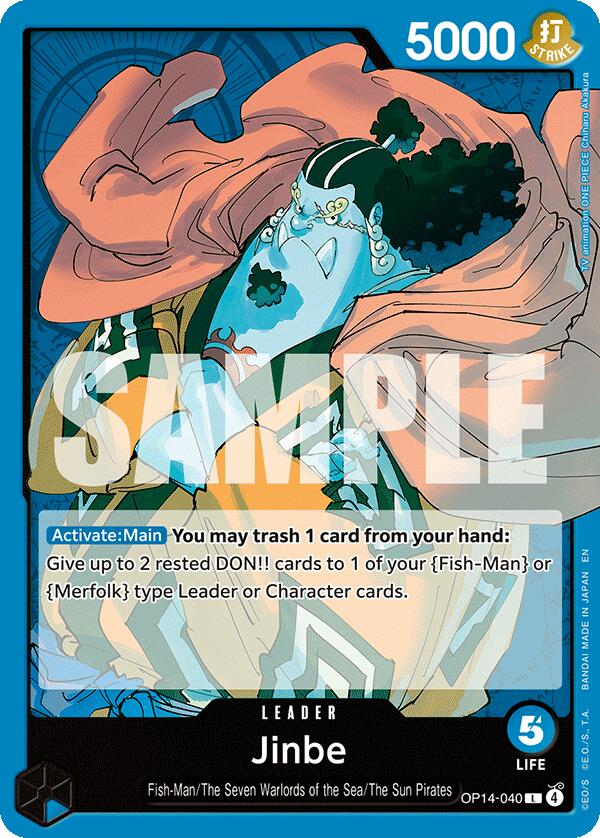 Jinbe (OP14-040) [The Azure Sea's Seven] | Rock City Comics