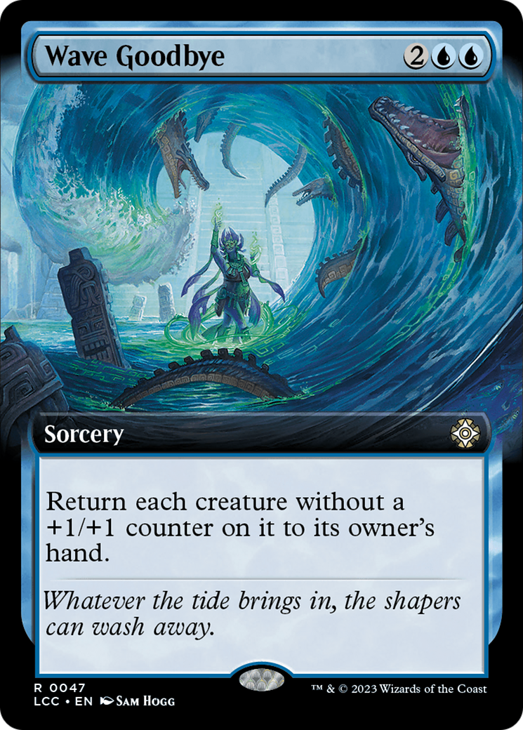 Wave Goodbye (Extended Art) [The Lost Caverns of Ixalan Commander] | Rock City Comics
