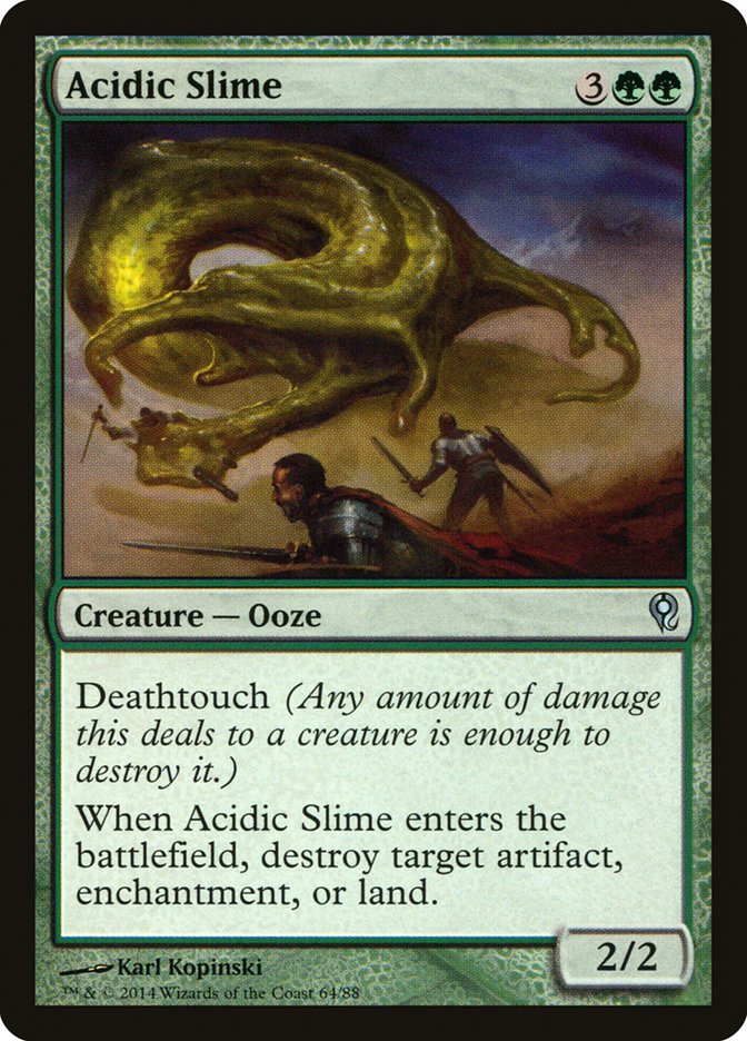 Acidic Slime [Duel Decks: Jace vs. Vraska] | Rock City Comics