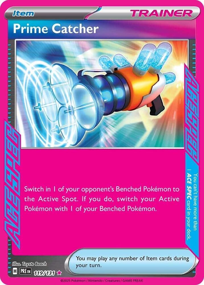 Prime Catcher (119/131) [Scarlet & Violet: Prismatic Evolutions] | Rock City Comics