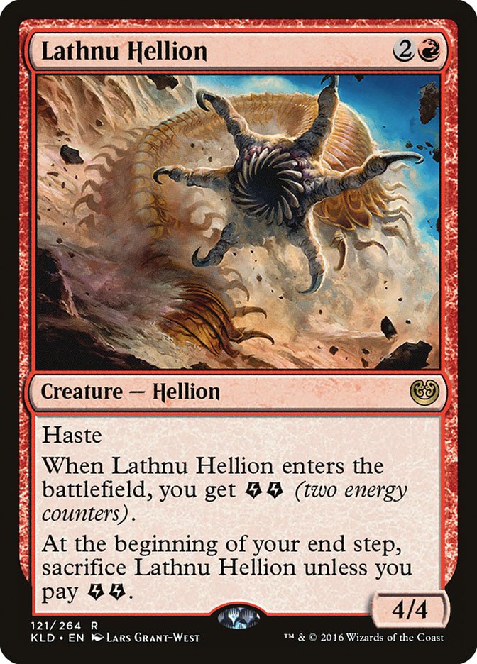 Lathnu Hellion [Kaladesh] | Rock City Comics