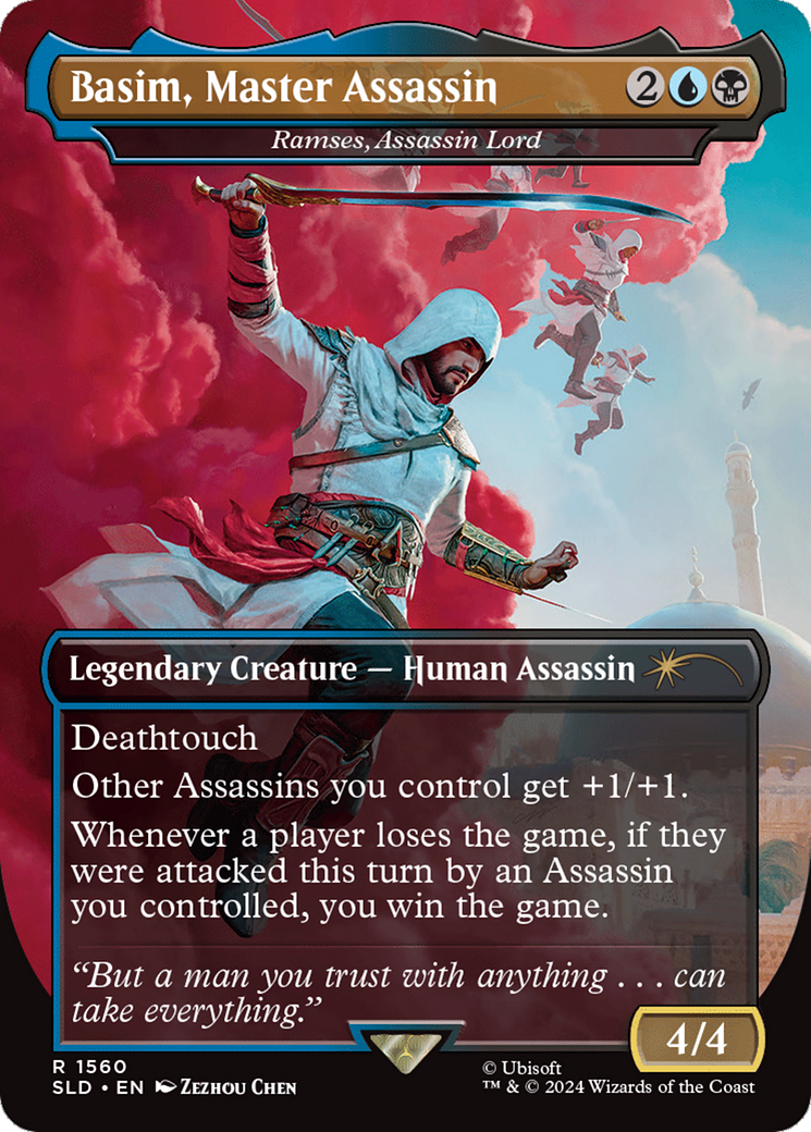 Basim, Master Assassin - Ramses, Assassin Lord (Rainbow Foil) [Secret Lair Drop Series] | Rock City Comics